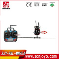 SKYARTEC 2016 Recém MNH04 7CH 2.4G LCD WASP AUTO CP uma chave Switchover sino de vôo Invertido 430 rc helicóptero da turbina lx-marc